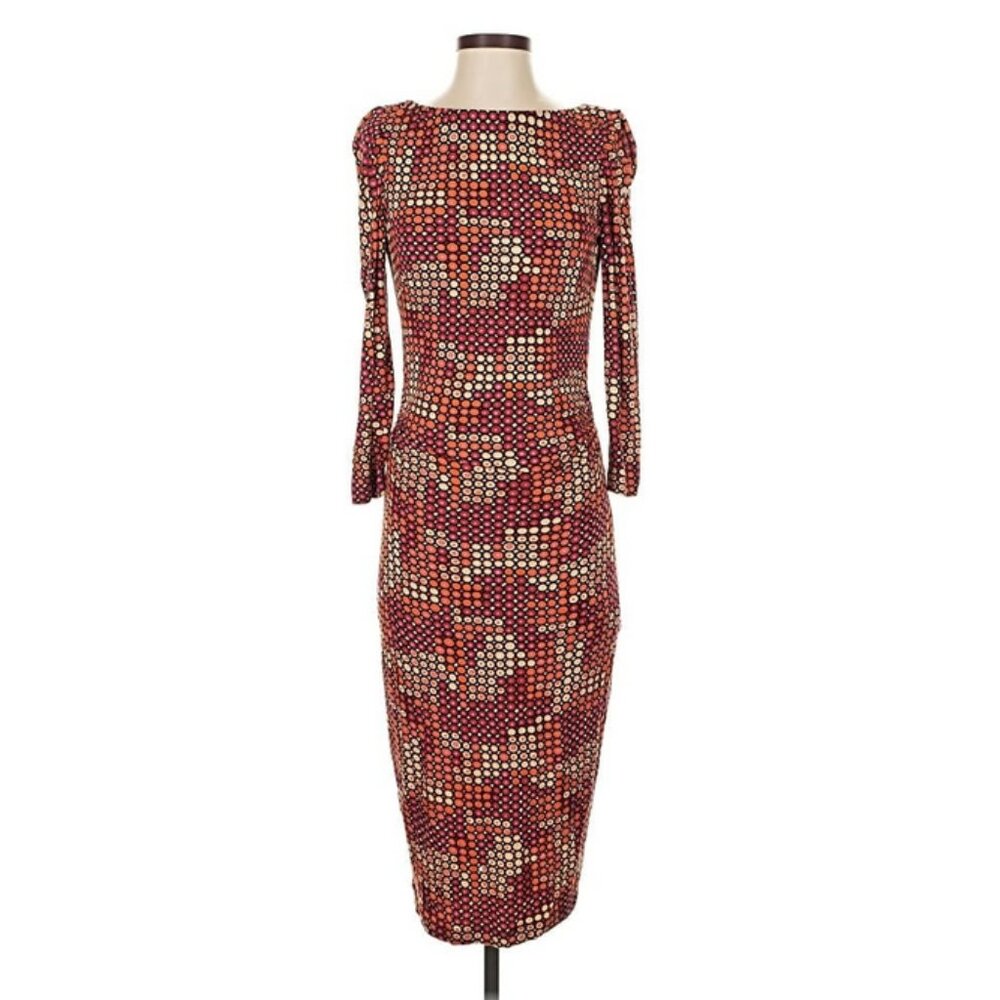 M David Meister Print Cocktail Dress - Sz 4